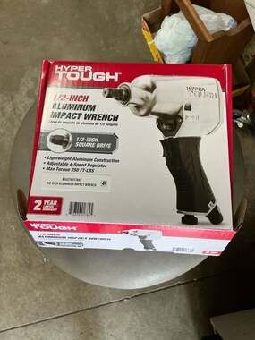 Hyper Tough 1/2-Inch Aluminum Impact Wrench